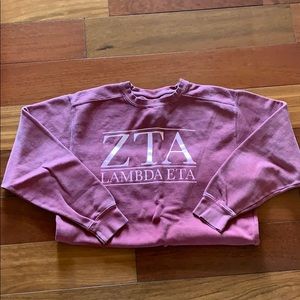 ZTA sorority sweatshirt